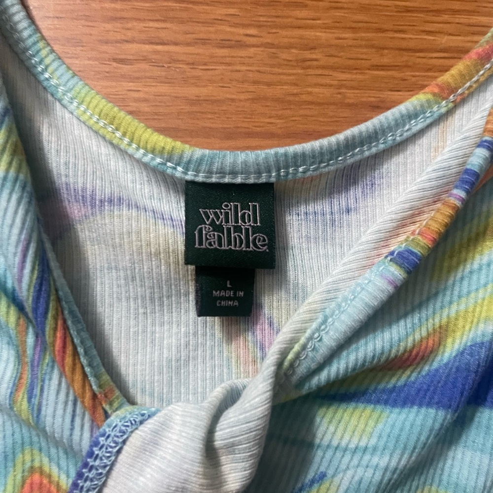 wild fable Swirl-Print One-Piece - Picture 2 of 2